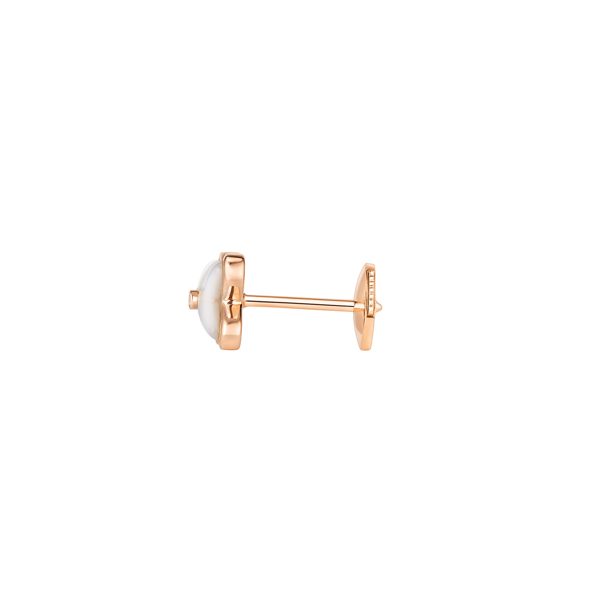 Single gold earrings on sale